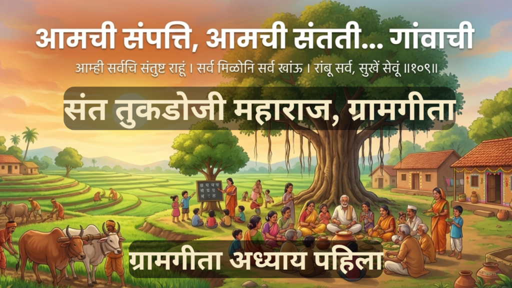 ग्रामगीता अध्याय पहिला